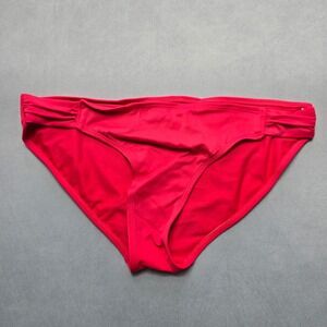 OP Deep Pink Swim Beach Cheeky Flirty Boho Bikini Bottom L‎ Large